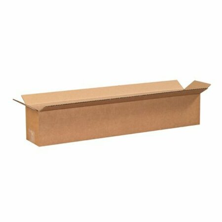 BSC PREFERRED 24 x 4 x 4'' Long Corrugated Boxes, 25PK S-4472